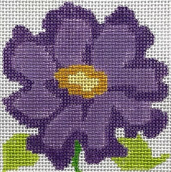 Purple Belle Flower Coaster