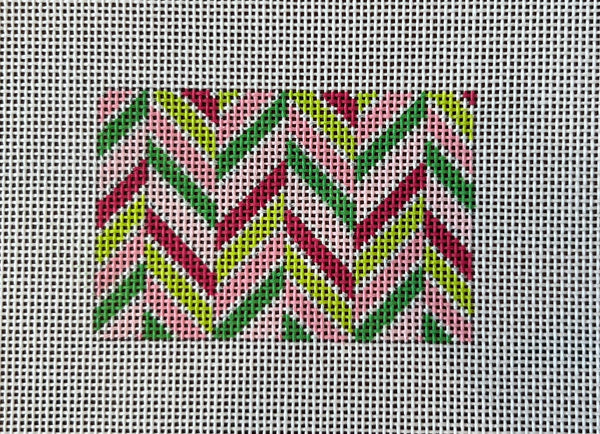 Chevron Multi Pinks/Greens Wallet case