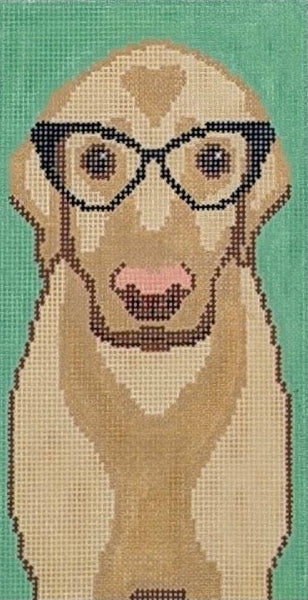 Yellow lab Eye Glass Case