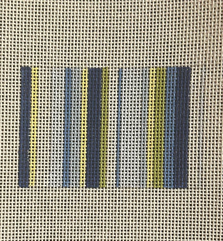 Happy Stripes Blue Green Yellow