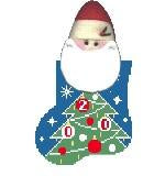 2026 Tree Sock w/ Santa