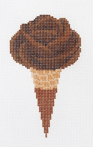 Gelato Rose Chocolate Cone