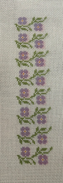 Purple Flowers Bookmark