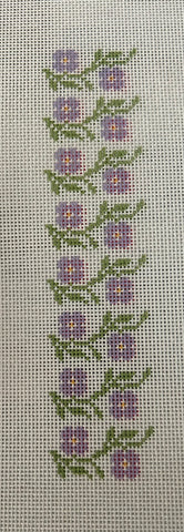 Purple Flowers Bookmark