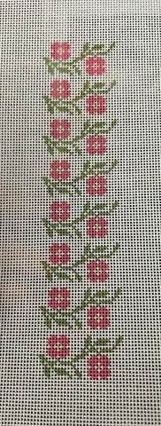 Pink Flowers Bookmark