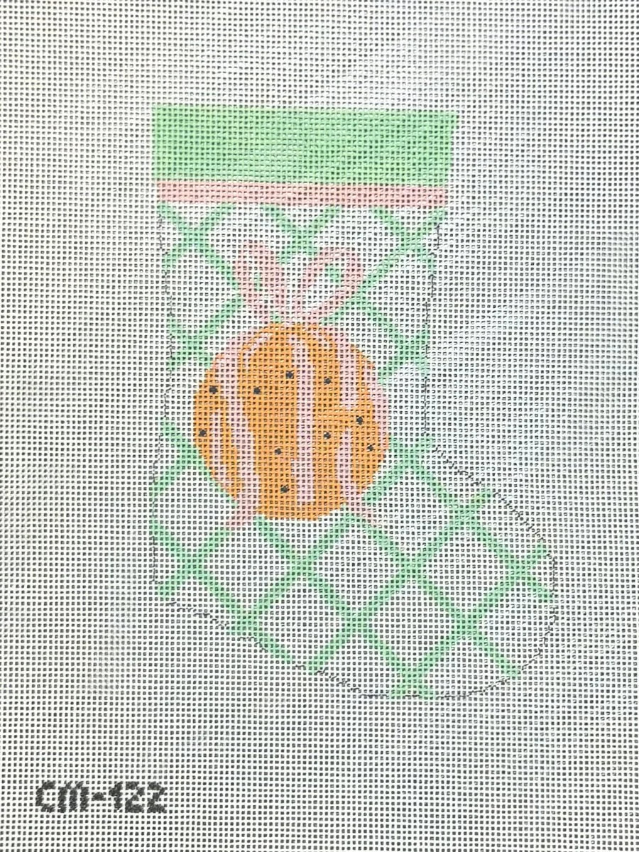 Ornament Mini Stocking - Orange