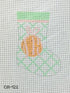 Ornament Mini Stocking - Orange