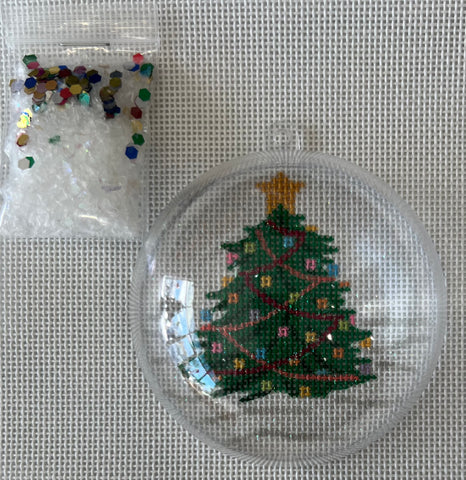 Christmas Tree w/ Star Dome Ornament