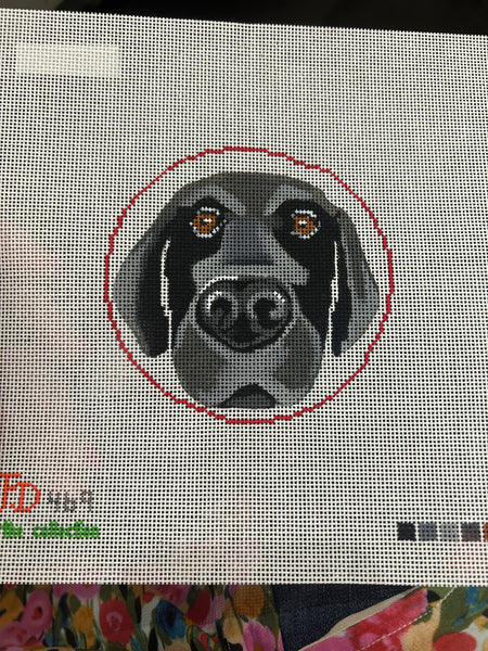Nose Boop Black Lab
