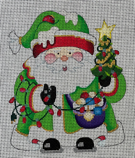 Squatty Santa w/ Lights