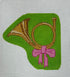 Holiday Horn Ornament