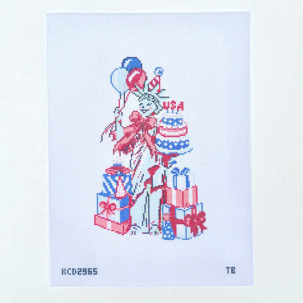 Lady Liberty Printed Canvas