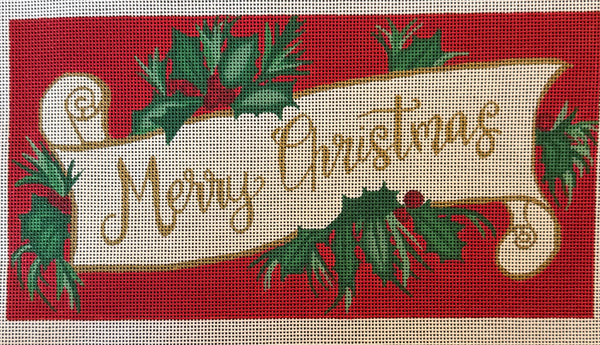 Merry Christmas Scroll