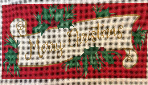 Merry Christmas Scroll