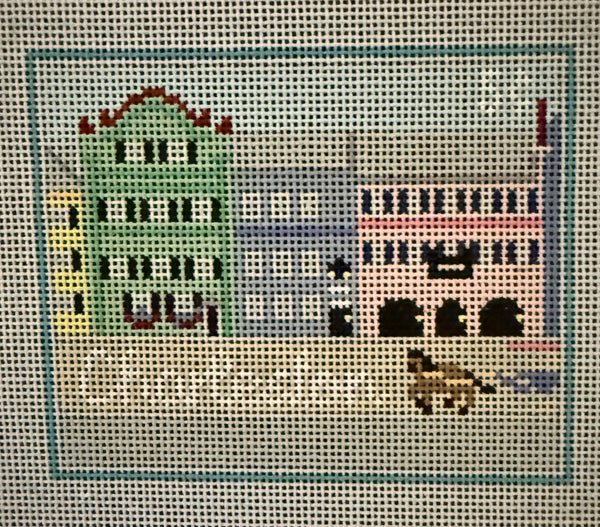 Charleston Travel Stamp