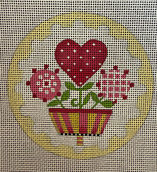 Potted Floral Ornament