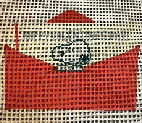Snoopy in Valentine Envelope