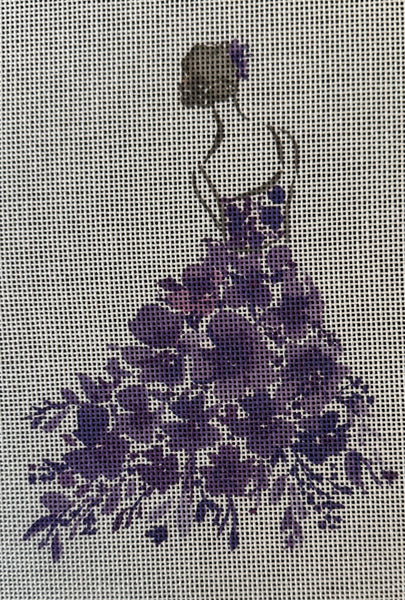 Lady purple Dress