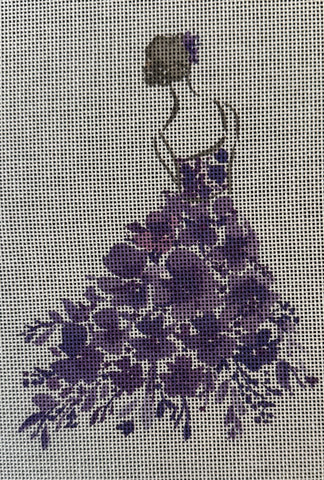 Lady purple Dress