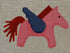 "H" Inspired Pegasus Bag Tag
