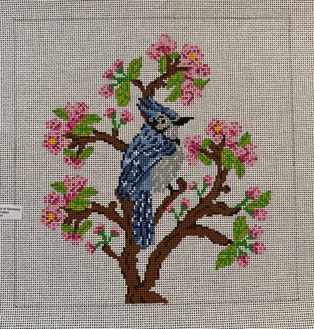 Blue Jay Pillow