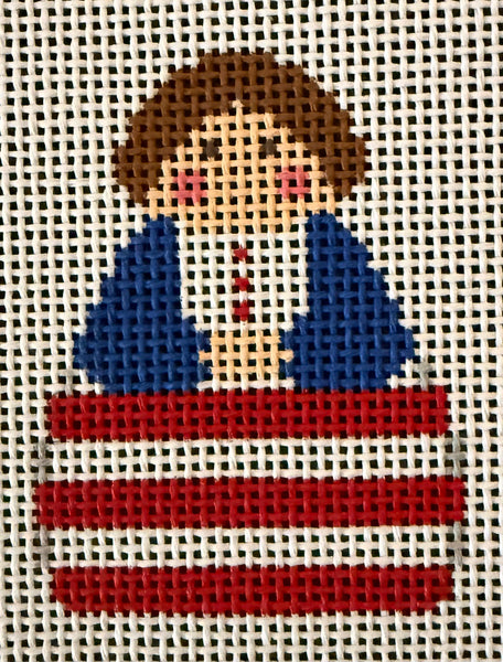 Red White Stripe w/ Blue Angel