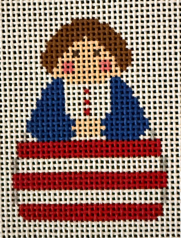 Red White Stripe w/ Blue Angel