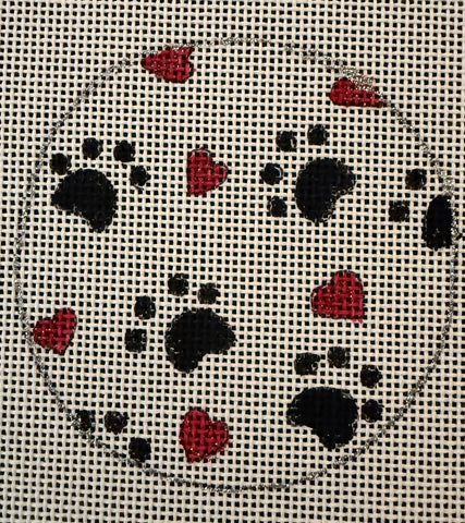 Puppy Paw and Hearts