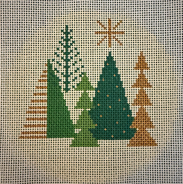 Trees w/ Star