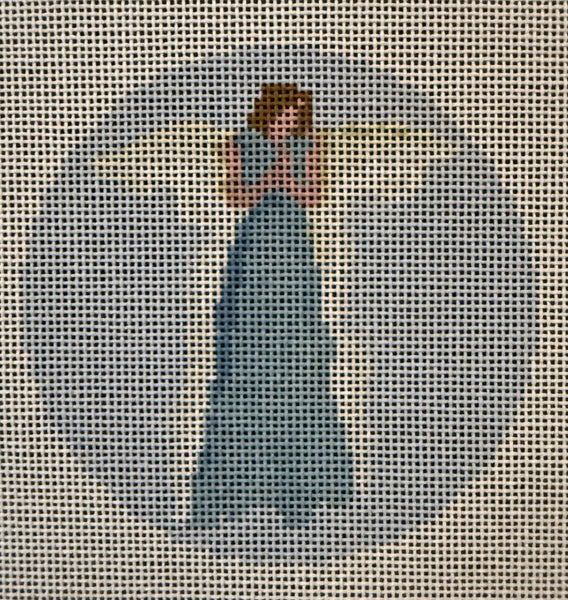 Blue Praying Angel