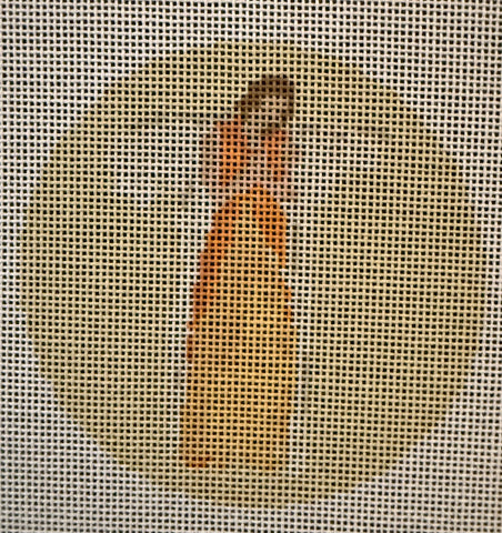 Orange Praying Angel