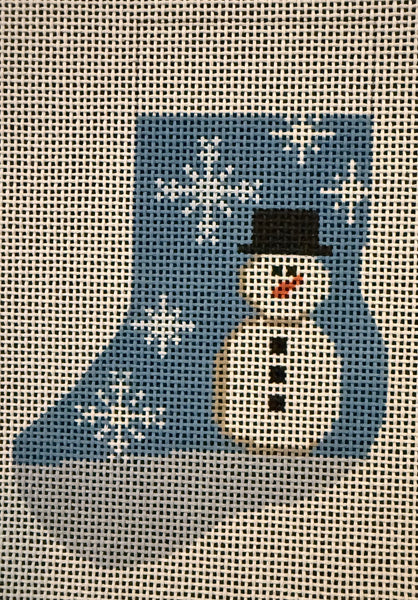 Snowman Mini Sock