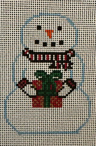 Snowman w/ Present
