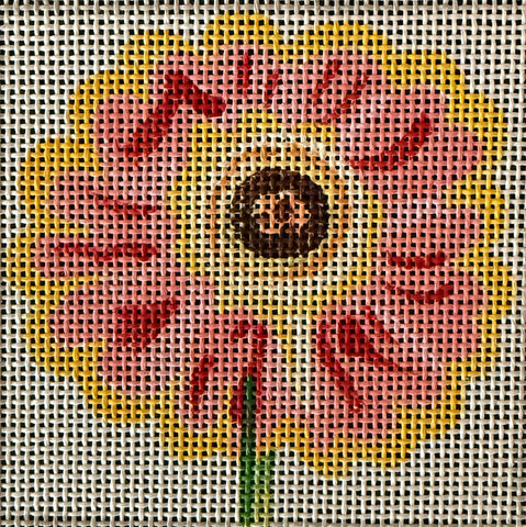 Button Flower Coaster