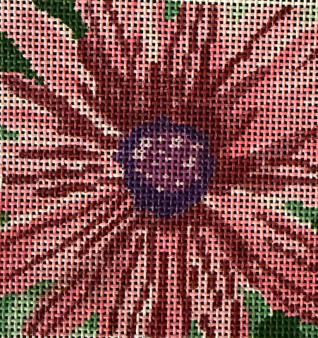Painted Daisy Coaster