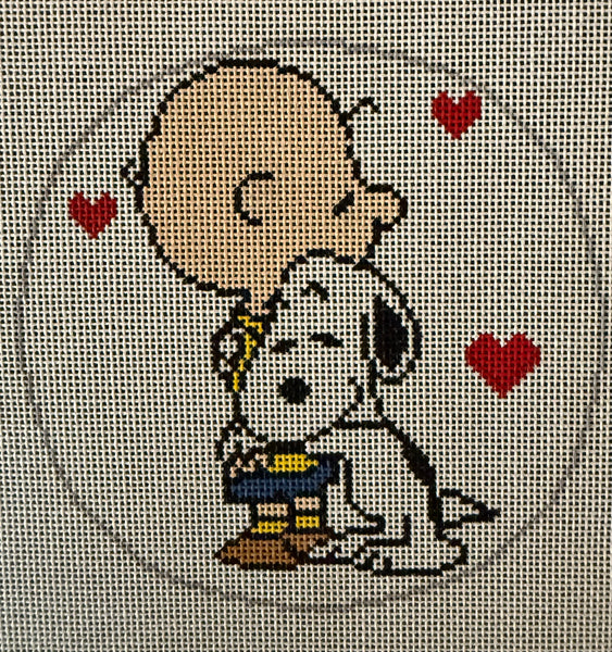 Snoopy Hugging Woodstock