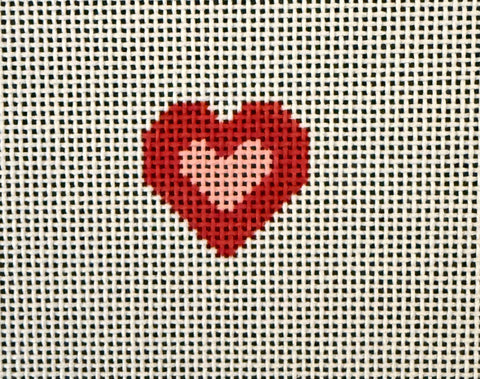 Small Pink and Red Heart