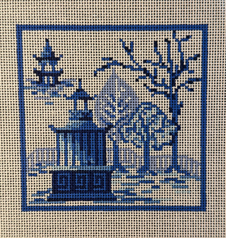 Blue Italian Pagoda