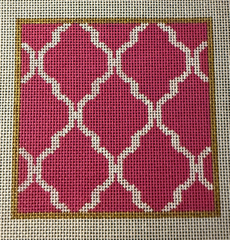 Peony Pink Trellis