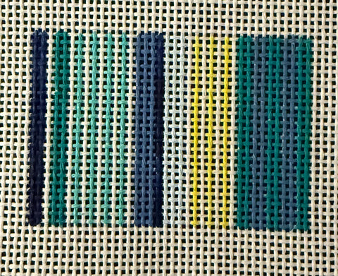 Candy Stripes Blue, Green, Yellow Insert