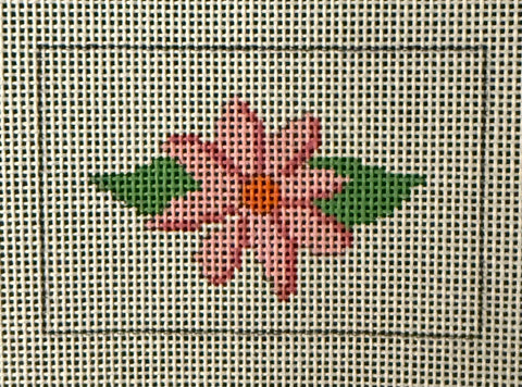 Pink Flower on White BG Insert