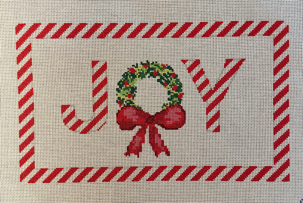 Peppermint "Joy" Pillow