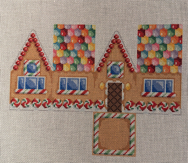 Gumdrop Roof Gingerbread House