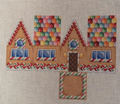 Gumdrop Roof Gingerbread House