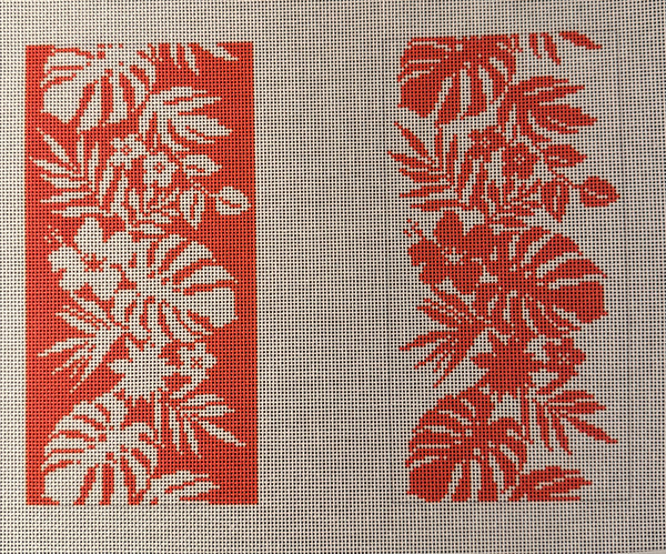 Hibiscus Eyeglass Case