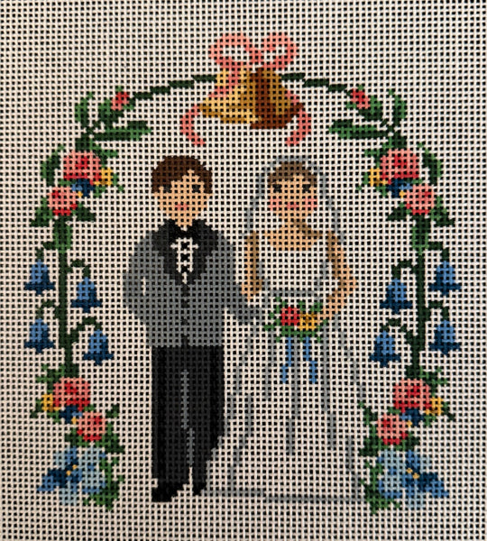 Vintage Wedding Cake Topper