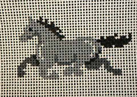 Running Horse - Gray