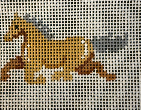 Running Horse - Palomino