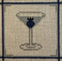 Blueberry Martini Coaster