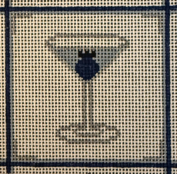 Blueberry Martini Coaster